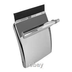 Pair Stainless Steel 30x24 Quarter Fender WithFlush Mount Bracket For Semi Truck Pair Stainless Steel 30x24 Quarter Fender WithFlush Mount Bracket For Semi Truck