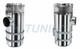 Pair Stainless Steel Air Cleaner Vortox Peterbilt Truck