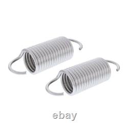Pair Stainless Steel Hood Springs For 1967 1972 Chevy & Gmc Truck