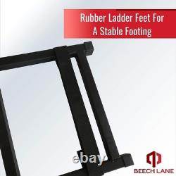 Pickup Truck Tailgate Ladder Universal Fit, Stainless Steel Self Drilling H