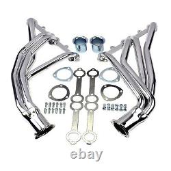 Polished stainless steel Headers For 66-87 SBC Chevy GMC Truck 265 327 350