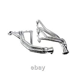 Polished stainless steel Headers For 66-87 SBC Chevy GMC Truck 265 327 350