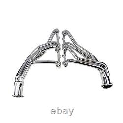 Polished stainless steel Headers For 66-87 SBC Chevy GMC Truck 265 327 350