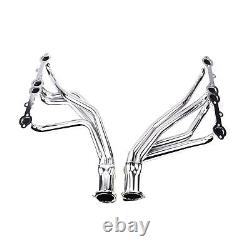 Polished stainless steel Headers For 66-87 SBC Chevy GMC Truck 265 327 350