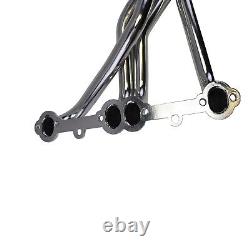Polished stainless steel Headers For 66-87 SBC Chevy GMC Truck 265 327 350