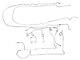 Prebent Stainless Steel Brake Line Kit 1989-1995 Toyota Truck, Ext Cab 2wd