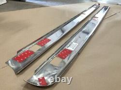 Putco 59587 Stainless Steel Truck Bed Side Rail Protector 8' Bed Fleetside