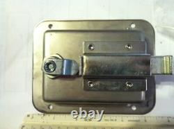 Qty. 8 STAINLESS STEEL PADDLE LATCH, KEY & GASKET for Tool Box, Truck Body