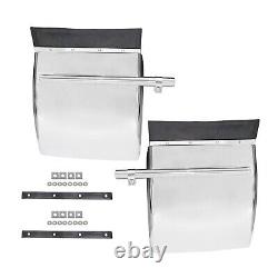 Quarter Fender 24 x 27 Stainless Steel For Semi Truck Freightliner Volvo VNL