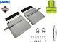 Quarter Fender Set 24 X 24 Stainless Steel International Prostar Semi Truck