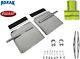 Quarter Fender Set 24 X 24 Stainless Steel Semi Truck Peterbilt 579 386