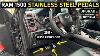 Ram Stainless Steel Pedals Upgrade Easy