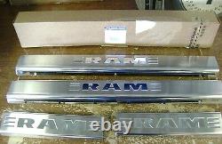 Ram Truck Stainless Steel Sill Guard Set 2011 2018 4dr 1500 2500 3500 4500 5500
