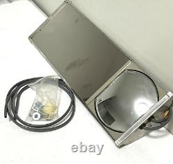 Re-Trac Lighted Stainless Steel Mirror 6 x 16 for TRUCK, BUS, VAN