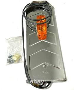 Re-Trac Lighted Stainless Steel Mirror 6 x 16 for TRUCK, BUS, VAN