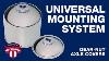 Realwheels Stainless Steel Gear Nut Truck Axle Covers