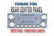 Rear Center Panel Stainless Steel With Dual Function (40 Led) Lights Semi Truck
