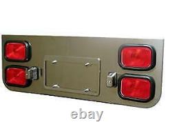 Rear Light Panel Kenworth Truck Trailer Stainless Steel