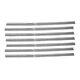Replacement Stainless Steel Truck Bed Floor Mounting Strip Set