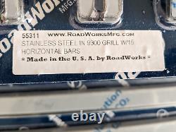 RoadWorks Stainless Steel Grille 15 Horizontal Grille Bars International 9300