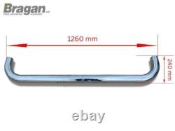 Roof Bar C + Spot Lamps For Isuzu NPR NQR Low Cab Stainless Steel Truck Front