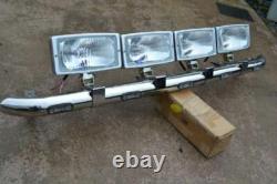 Roof Bar + LED + Spot Lights For Mercedes Atego Front Truck Lamp Stainless Steel