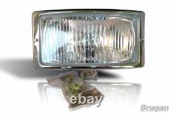 Roof Bar + LED + Spot Lights For Mercedes Atego Front Truck Lamp Stainless Steel