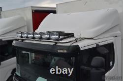 Roof Bar + LEDs + LED Spots For Volvo FE 2006 2013 Stainless Steel Truck Top