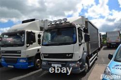 Roof Bar + LEDs + Spot Lights For DAF LF Pre 2014 Stainless Steel Truck Front