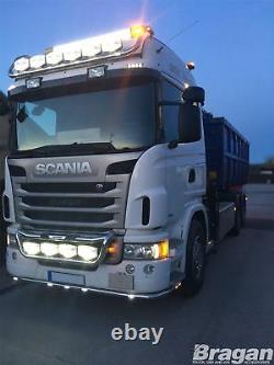 Roof Bar NB To Fit Scania P, G, R, 6 Series 09+ Highline Stainless Steel Truck