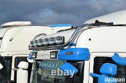 Roof Bar NB To Fit Scania P, G, R, 6 Series 09+ Highline Stainless Steel Truck