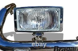 Roof Bar + Spot Lights For Mercedes Actros MP2 MP3 Space Stainless Steel Truck