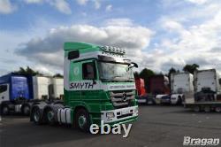 Roof Bar + Spot Lights For Mercedes Actros MP2 MP3 Space Stainless Steel Truck