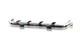 Roof Bar U-shape C + Flush Leds To Fit Isuzu Npr Nqr Stainless Steel Truck Top