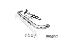 Roof Bar U-Shape C + Flush LEDs To Fit Isuzu NPR NQR Stainless Steel Truck Top