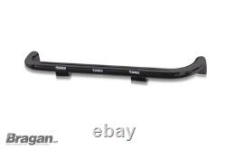 Roof Light Bar BLACK + White LEDs For Foden Alpha Low Cab Stainless Steel Truck