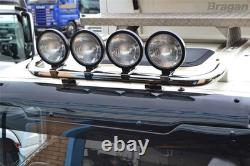 Roof Spot Light Bar For DAF CF 2014+ Day Standard Sleeper Stainless Steel Truck