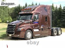 Roof Spot Light Bar For Freightliner Cascadia Evolution Stainless Steel Truck