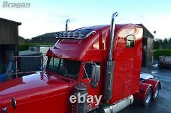 Roof Spot Light Bar For Freightliner Cascadia Evolution Stainless Steel Truck