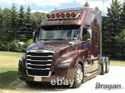 Roof Spot Light Bar For Freightliner New Cascadia Stainless Steel Truck Lorry