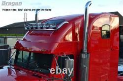 Roof Spot Light Bar For Freightliner New Cascadia Stainless Steel Truck Lorry