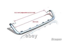 Roof Spot Light Bar For Freightliner New Cascadia Stainless Steel Truck Lorry