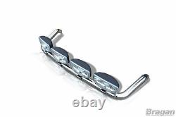 Roof Spot Light Bar For Iveco Eurocargo Flat Low Cab Stainless Steel Front Truck