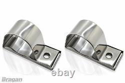 Roof Spot Light Bar For Iveco Eurocargo Flat Low Cab Stainless Steel Front Truck