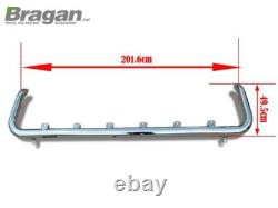 Roof Spot Light Bar For Volvo FH Series 2 3 Low Cab Stainless Steel Truck Front