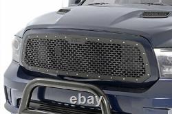 Rough Country Custom Mesh Grille (fits) 2013-2018 Ram Truck 1500 Stainless