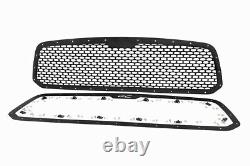 Rough Country Custom Mesh Grille (fits) 2013-2018 Ram Truck 1500 Stainless