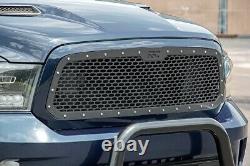 Rough Country Custom Mesh Grille (fits) 2013-2018 Ram Truck 1500 Stainless