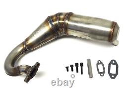 Rovan LT Short Course Truck V3 Polished Stainless Steel Performance Tuned Pipe