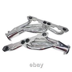 SBC GMC Chevy Truck 88-95 Steel Headers Ceramic Coated 305 350 5.0L 5.7L